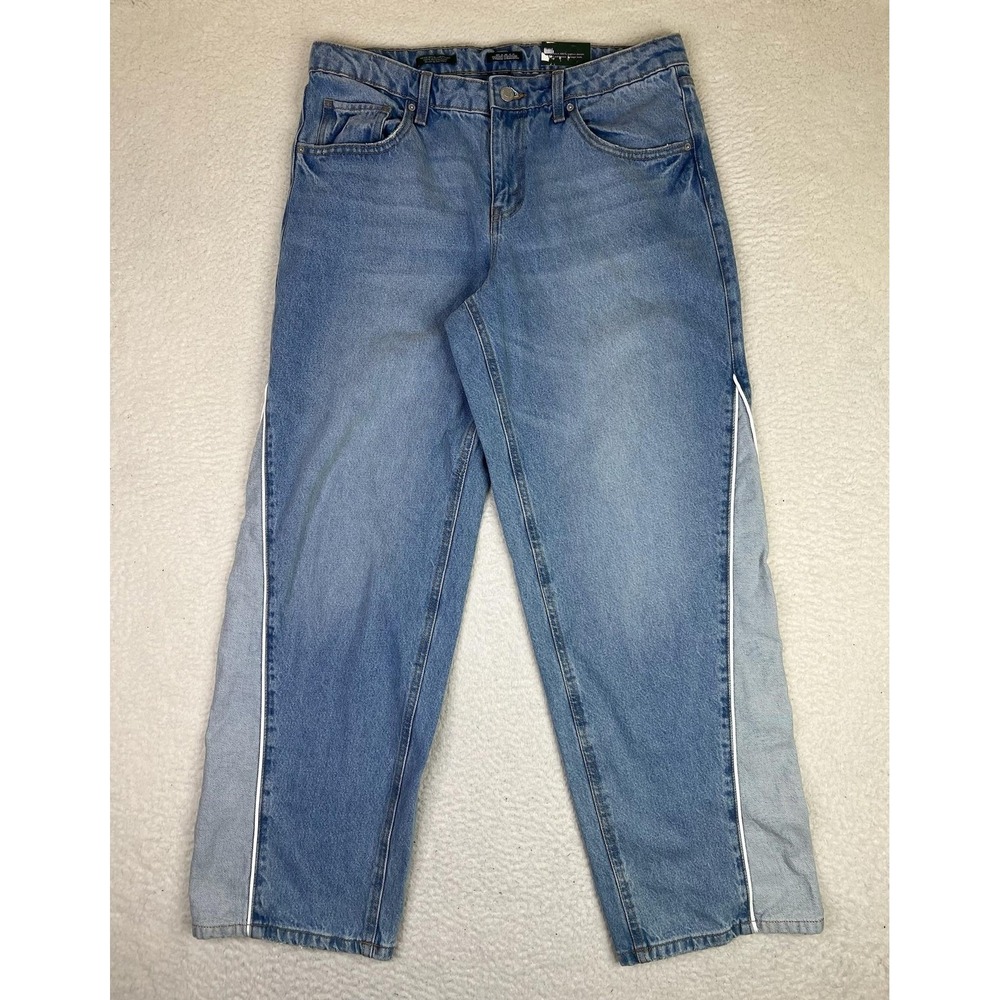 Wild Fable Mid Rise 90s Relaxed Straight Jeans Womens 10 Blue Medium Wash Denim